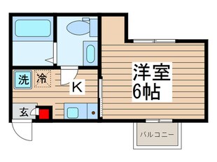 コンフォルト柏の物件間取画像